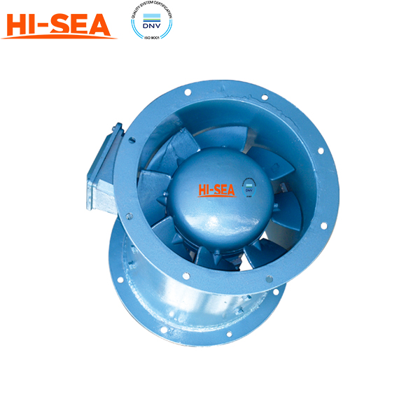 Low Noise Marine Axial Flow Ventilation Fan